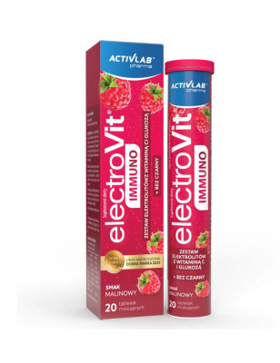 ACTIVLAB ELECTROVIT IMMUNO 20 tab tuba malina
