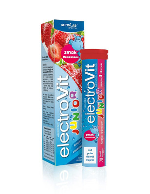 ACTIVLAB ELECTROVIT JUNIOR - 20tabl truskawka