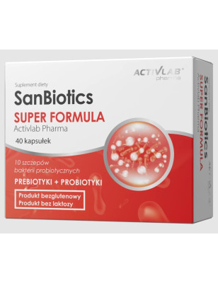 ACTIVLAB PHARMA SANBIOTICS SUPER FORMULA 40 kaps
