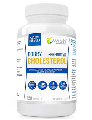 WISH CHOLESTEROL COMPLEX FORTE 120kaps vege