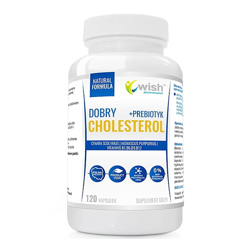 WISH CHOLESTEROL COMPLEX FORTE 120kaps vege WISH CHOLESTEROL COMPLEX FORTE 120kaps vege
