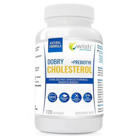 WISH CHOLESTEROL COMPLEX FORTE 120kaps vege