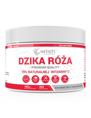 WISH DZIKA RÓZA 70% WITAMINY C - 300g