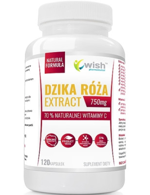 WISH DZIKA RÓŻA EKSTRAKT 750mg-120kaps