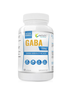 WISH GABA 750mg - 60kaps