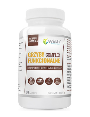 WISH GRZYBY FUNKCJONALNE - 60kaps