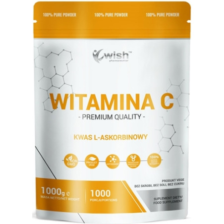 WISH KWAS L-ASKORBINOWY WITAMINA C 1000mg-1000g