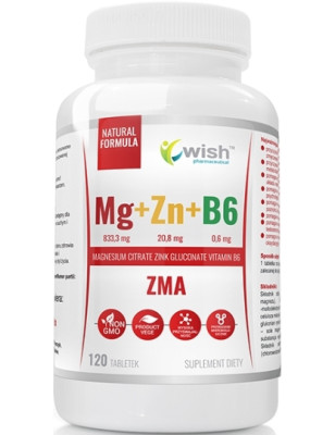 WISH MG+ZN+VIT B6 - 120 tabl