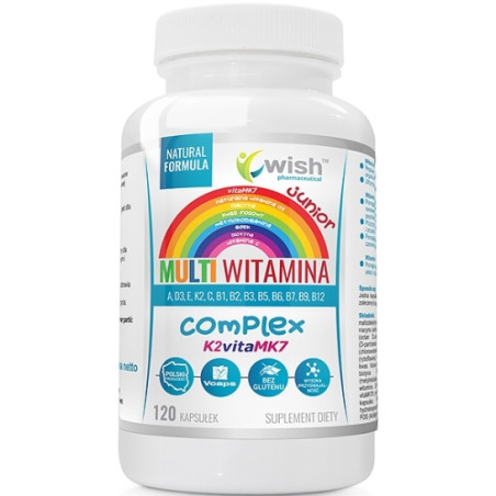 WISH MULTIWITAMINA COMPLEX JUNIOR - 120kaps