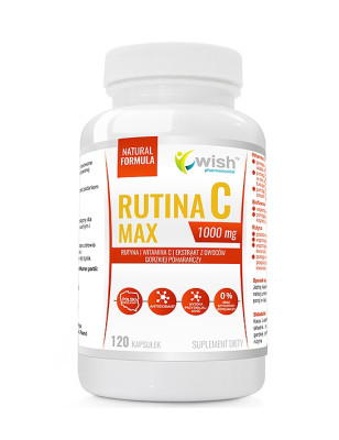 WISH RUTYNA C MAX 1000mcg - 120kaps