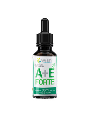 WISH NATURALNA WITAMINA A+E FORTE w kroplach-30ml