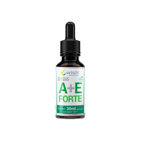 WISH NATURALNA WITAMINA A+E FORTE w kroplach-30ml