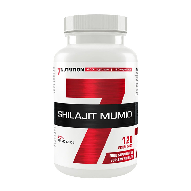 7 NUTRITION SHILAJIT MUMIO 400mg - 120kaps 7 NUTRITION SHILAJIT MUMIO 400mg - 120kaps