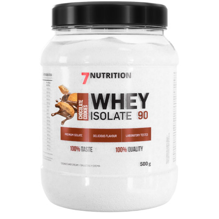 7 NUTRITION WHEY ISOLATE 90 - 500g - czek. cookie