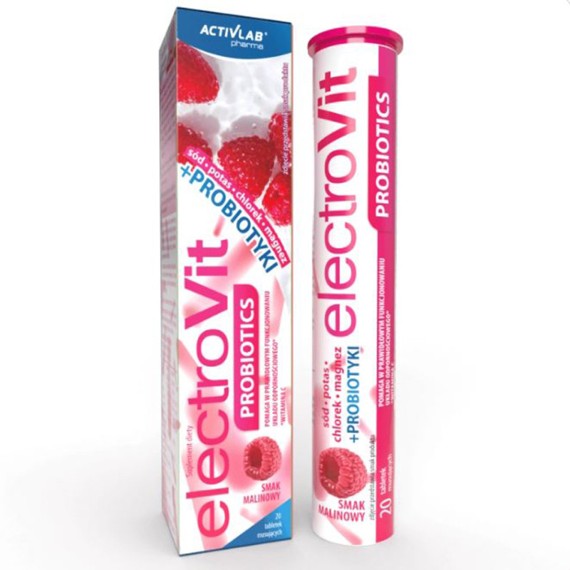 ACTIVLAB ELECTROVIT PROBIOTICS 20 tab tuba Malina