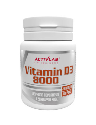 ACTIVLAB VITAMIN D3 8000 - 200tabl