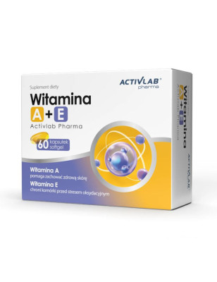 ACTIVLAB WITAMINA A+E - 60 kaps