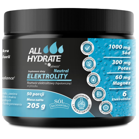 ALINESS ALLHydrate ELEKTROLITY NATURAL 205 g