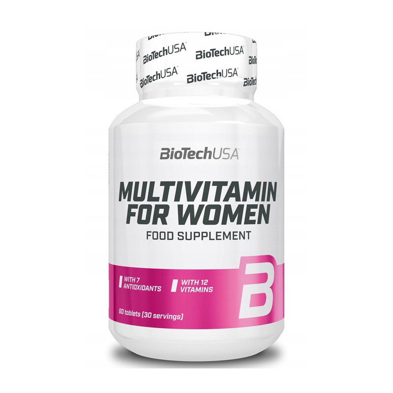 BIOTECH MULTIVITAMIN FOR WOMEN 60 tabl. BIOTECH MULTIVITAMIN FOR WOMEN 60 tabl.