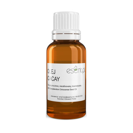 ESENT OLEJ CACAY NIERAFINOWANY TŁ.NA ZIMNO-20ml