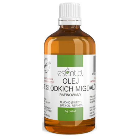 ESENT OLEJ ZE SŁODKICH MIGDAŁÓW rafinowany 100ml