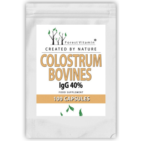 FOREST VITAMIN KOLOSTRUM WOŁOWE 300mg- 100 kaps