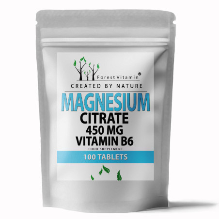 FOREST VITAMIN MAGNEZ 450mg+B6 100tabl