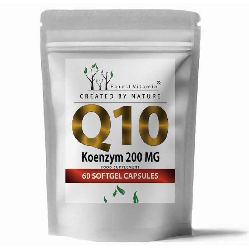 FOREST VITAMIN KOENZYM Q10 200mg - 60 kaps FOREST VITAMIN KOENZYM Q10 200mg - 60 kaps