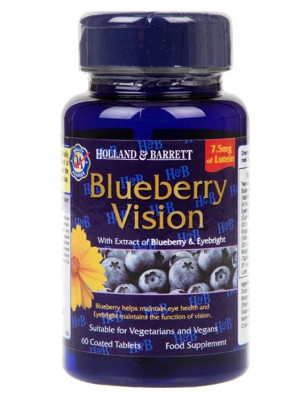 HOLLAND-BARRETT BLUEBERRY VISION 60tabl