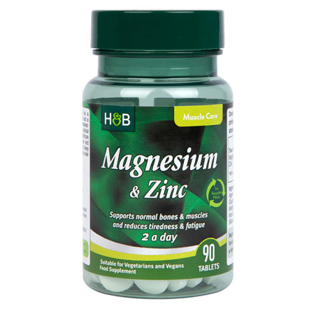 HOLLAND-BARRETT MAGNESIUM with ZINC 90tabl