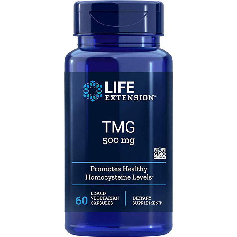 LIFE EXTENSION TMG 500mg - 60 kaps LIFE EXTENSION TMG 500mg - 60 kaps