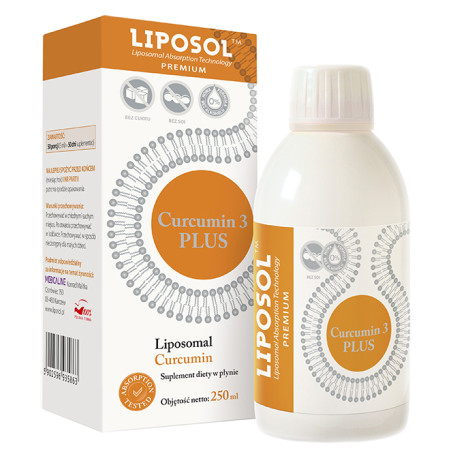 LIPOSOL CURCUMIN 3 PLUS - 250ml