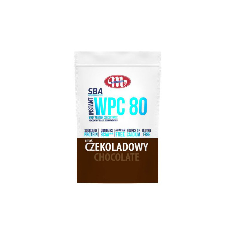 MLEKOVITA SBA WPC 80% INSTANT 700g czekolada MLEKOVITA SBA WPC 80% INSTANT 700g czekolada