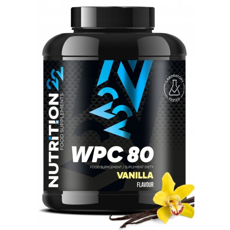 NUTRITION22 WPC 80 2000 g cookie