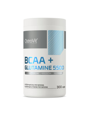 OSTROVIT BCAA + GLUTAMINE 5500mg - 300 kaps