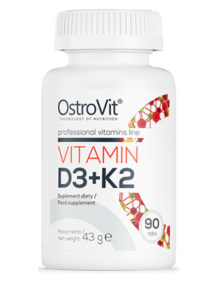 OSTROVIT VITAMIN D3+K2 90 tabs