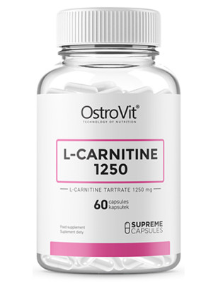 OSTROVIT SUPREME CAPSULES L-CARNITINE 1250-60kaps