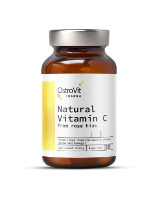 OSTROVIT PHARMA NAT. VIT. C FROM ROSE HIPS-30kaps