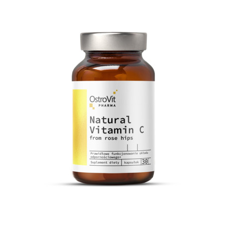 OSTROVIT PHARMA NAT. VIT. C FROM ROSE HIPS-30kaps