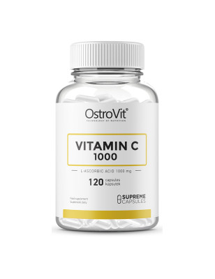 OSTROVIT SUPREME CAPSULES VITAMIN C 1000mg-120kaps