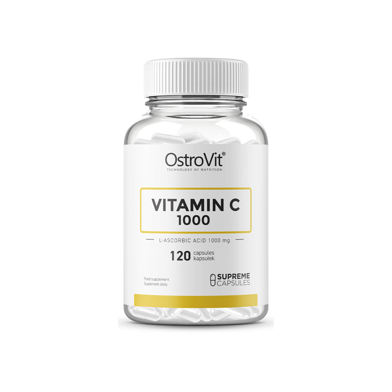 OSTROVIT SUPREME CAPSULES VITAMIN C 1000mg-120kaps OSTROVIT SUPREME CAPSULES VITAMIN C 1000mg-120kaps