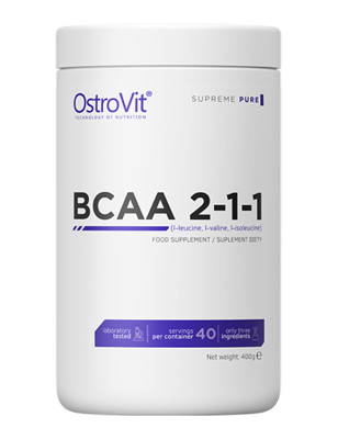 OSTROVIT SUPREME PURE BCAA 2-1-1 400g