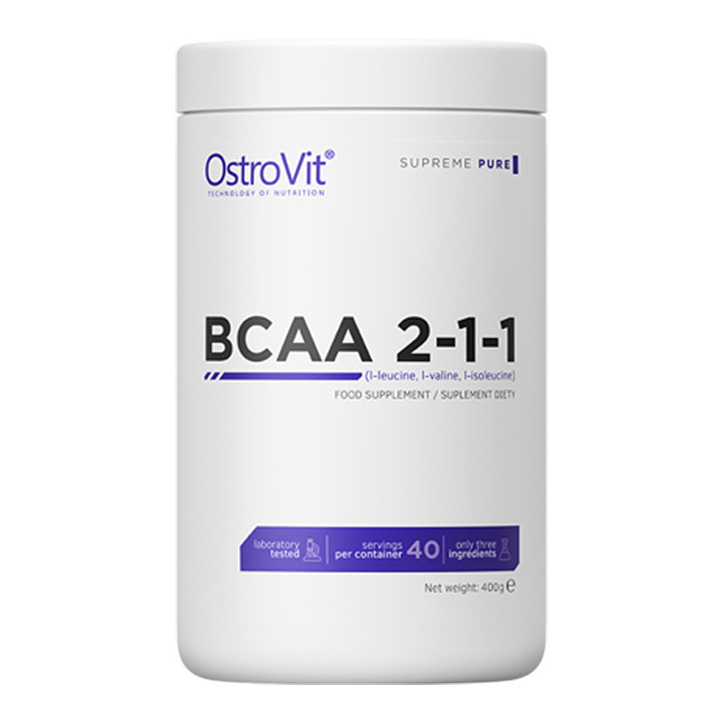 OSTROVIT SUPREME PURE BCAA 2-1-1 400g OSTROVIT SUPREME PURE BCAA 2-1-1 400g