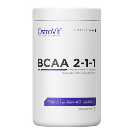 OSTROVIT SUPREME PURE BCAA 2-1-1 400g