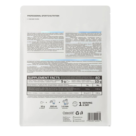 OSTROVIT SUPREME PURE COLLAGEN+VITAMIN C 400g