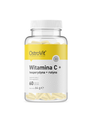 OSTROVIT VITAMIN C + HESPERIDIN + RUTIN - 60kaps