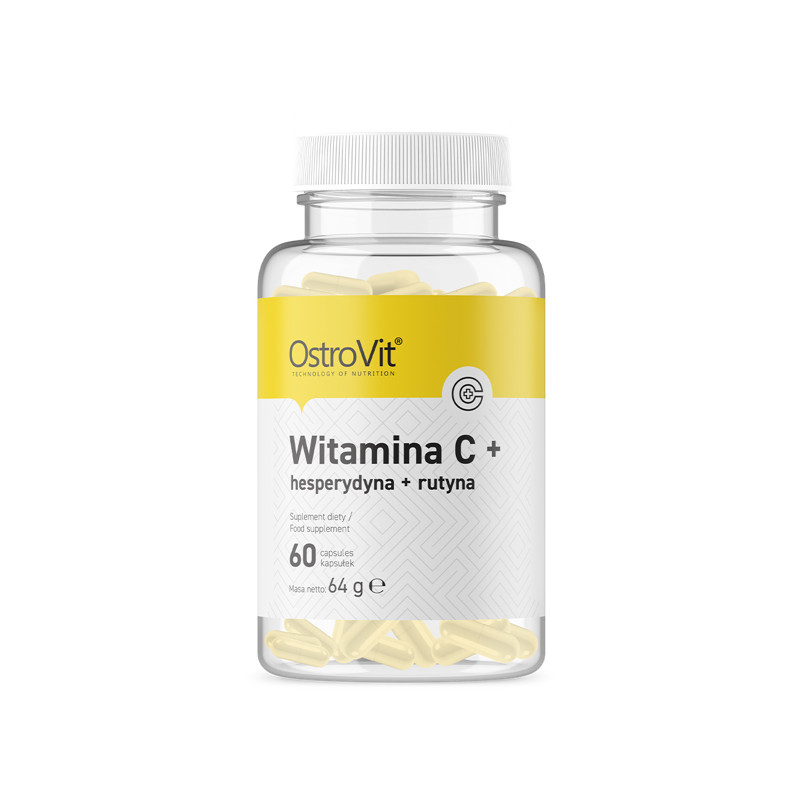 OSTROVIT VITAMIN C + HESPERIDIN + RUTIN - 60kaps