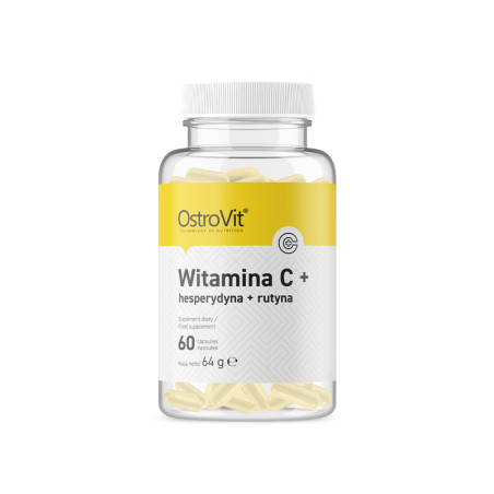 OSTROVIT VITAMIN C + HESPERIDIN + RUTIN - 60kaps