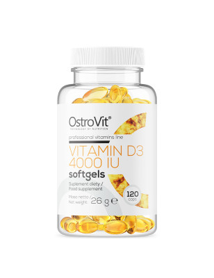 OSTROVIT VITAMIN D3 4000IU - 120kaps