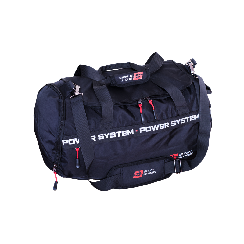 POWER-SYSTEM GYM BAG DYNAMIC BLACK/RED